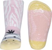 Ewers antislip sokken Zebra roze