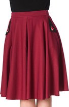 Banned Foxy 40's Swing Rok Burgundy