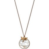 Armani dames Ketting 925 sterling zilveren parel One Size 87640183
