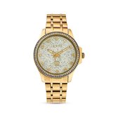 JETTE dames horloges quartz analoog One Size Goud 32013685