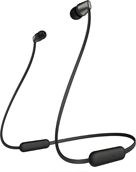 Sony WI-C310 Casque Sans fil Ecouteurs, Minerve Appels/Musique Bluetooth  Noir | bol.com