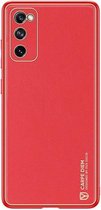 Dux Ducis Yolo Series Samsung Galaxy S20 FE Hoesje Backcover Rood