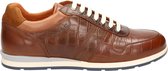 Van Lier heren sneaker - Cognac - Maat 41