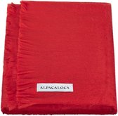Alpaca Loca Sjaals Scarf Rood