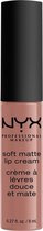 NYX Professional Makeup Soft Matte Lip Cream - San Francisco - Liquid Lipstick - 8 ml