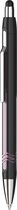 balpen Schneider Epsilon Touch blauwschrijvend, huls zwart/roze S-138704