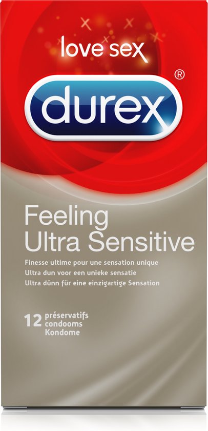 Durex Feeling Ultra Sensitive Condooms - 12 stuks