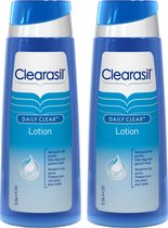 Clearasil Daily Clear Lotion - 2 x 200 ml -  Grootverpakking