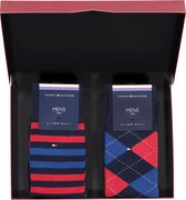 Cadeaubox: 4 paar Tommy Hilfiger sokken -  Maat: 39-42
