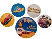 The Beatles Badge Set (Pack of 5) (Multicoloured)