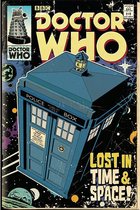 Poster Doctor Who Tardis Comic 61x91,5cm