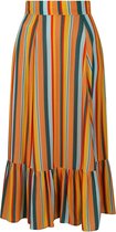 Collectif Katrina Sahara Stripe 60's Rok Multi