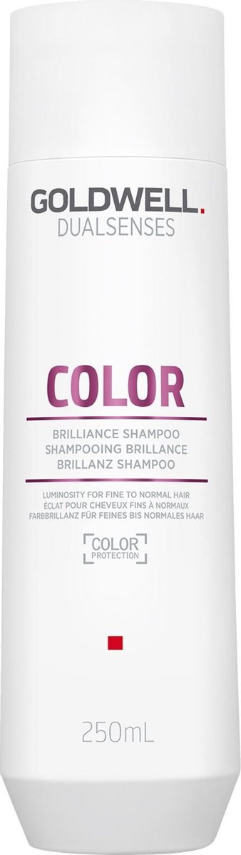 Goldwell Dualsenses Color Brilliance Shampoo -250 ml - Normale shampoo vrouwen - Voor Alle haartypes