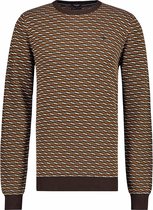 Haze&Finn Pullover Ronde Hals Print Multicolor (MC14-0203 - MulticolorDelicioso)