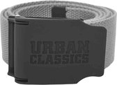 Urban Classics Canvas riem Woven Grijs