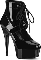 Pleaser Plateau hakken -35 Shoes- DELIGHT-688 US 5 Zwart