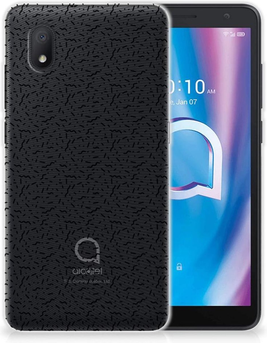 Alcatel 1B (2020) TPU bumper Stripes Dots
