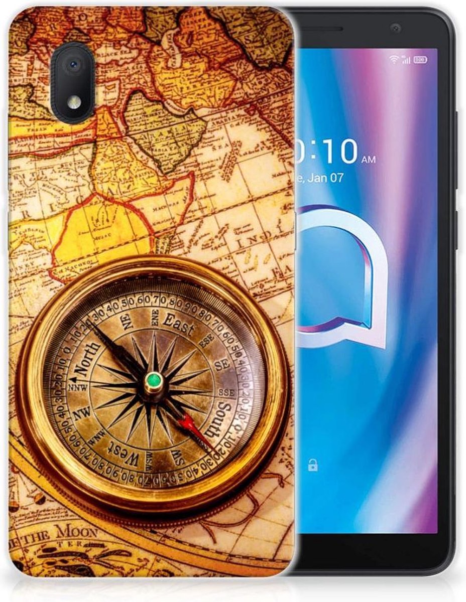 Alcatel 1B (2020) Siliconen Back Cover Kompas