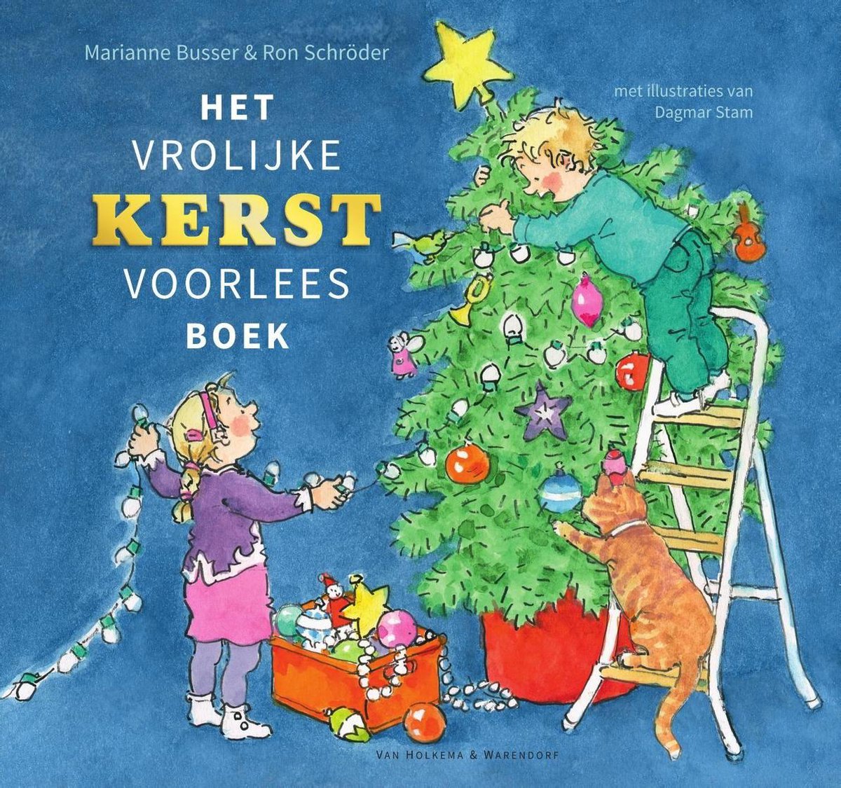 Het vrolijke kerst voorleesboek (ebook), Marianne Busser