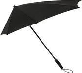 2x stuks sTORMaxi storm paraplu zwart windproof 100 cm