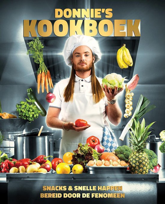 Boek cover Donnies kookboek van Rapper Donnie (Hardcover)