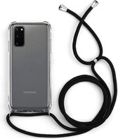 Colorfone Samsung S20 Plus Hoesje Transparant met koord