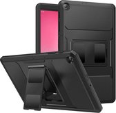 Accezz Tablet Hoes Geschikt voor Samsung Galaxy Tab A 10.1 (2019) - Accezz Rugged Back Case - Zwart