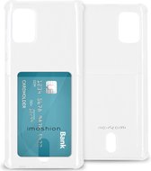 iMoshion Hoesje Geschikt voor Samsung Galaxy A71 Hoesje Met Pasjeshouder - iMoshion Softcase Backcover met pashouder - Transparant