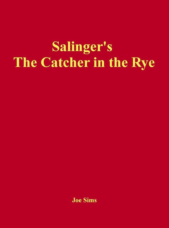 Foto: Salinger s the catcher in the rye