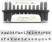 ImpressArt Premium - Bridgette, Slagletters, Hoofdletters, 3 mm
