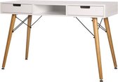 TWIN Desk 2 laden - Wit - B 120 x D 55 x H 73 cm