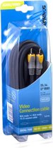 Scanpart Aansluitkabel Tulp(m)-(m) Coax 5.0m