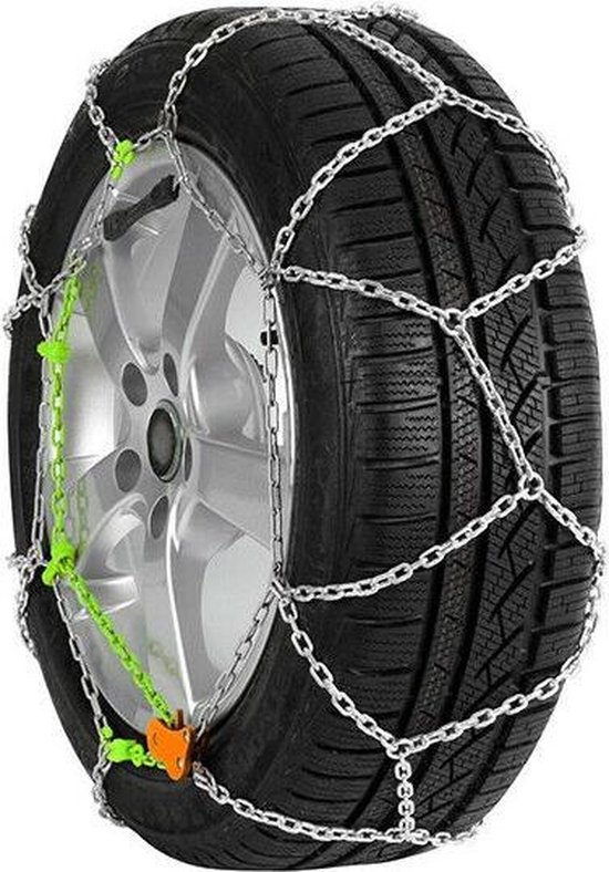 Winterbanden Kettingen Auto-Label Safe Grip Sneeuwkettingen – Maat 80, 9 Mm Schakels – TÜV & ÖNORM Goedgekeurd – Set Van 2 TÜV ÖNORM Goedgekeurd