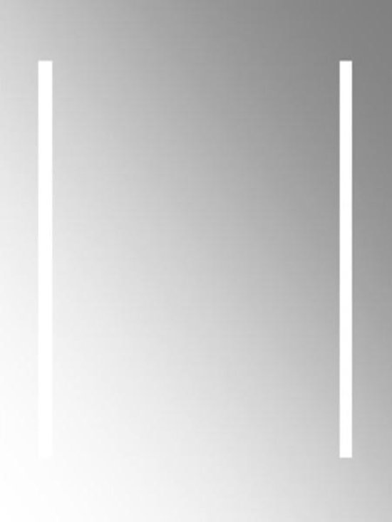 Verlichte Badkamerspiegel 60x80/80x60 Cm Met Neutrale Lichtkleur 4500k