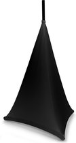 Speakerstandaard hoes - Zwarte BeamZ hoes voor speakerstandaard - 70cm
