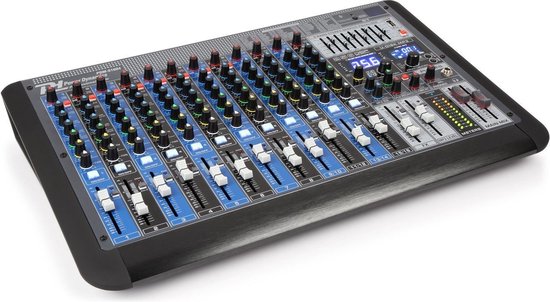 Foto: Power dynamics pdm s1604 16 kanalen professionele analog mixer