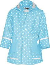 Playshoes Regenjas Met Stippen Turquoise Junior Maat 80