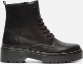 Ann Rocks Veterboots zwart - Maat 36
