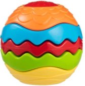 Playing kids - Regenboog puzzelbal - 6+m