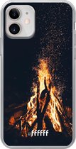 iPhone 12 Mini Hoesje Transparant TPU Case - Bonfire #ffffff