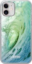 iPhone 12 Mini Hoesje Transparant TPU Case - It's a Wave #ffffff