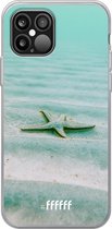 iPhone 12 Pro Max Hoesje Transparant TPU Case - Sea Star #ffffff