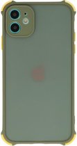 Wicked Narwal | Schokbestendig Kleurcombinatie Hard Case iPhone 11 Groen