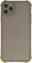 Wicked Narwal | Schokbestendig Kleurcombinatie Hard Case iPhone 11 Pro Groen