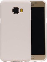 Wicked Narwal | Sand Look TPU Hoesje voor Samsung Galaxy C5 Wit