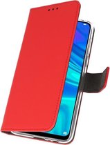 Wicked Narwal | Wallet Cases Hoesje voor Huawei P Smart 2019 Rood