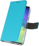 Wicked Narwal | Wallet Cases Hoesje voor Samsung Samsung Galaxy S10 Plus Blauw