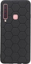 Wicked Narwal | Hexagon Hard Case voor Samsung Samsung Galaxy A9 2018 Zwart