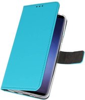 Wicked Narwal | Wallet Cases Hoesje voor Samsung Galaxy S9 Plus Blauw