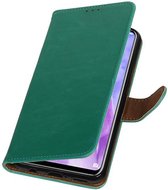 Wicked Narwal | Premium bookstyle / book case/ wallet case voor Huawei Nova 3 Groen